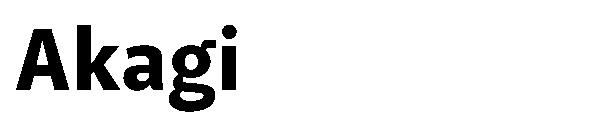 Akagi字体