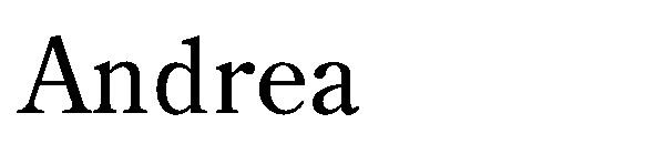 Andrea字体