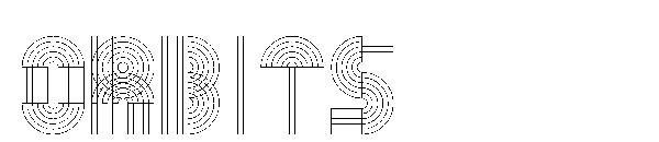 ORBITS字体