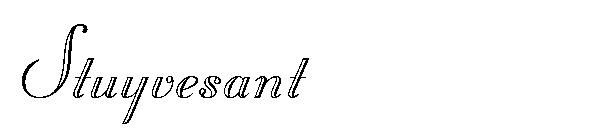 Stuyvesant字体