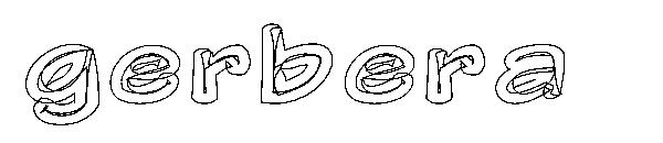 gerbera字体
