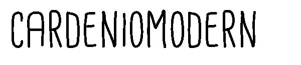 cardeniomodern字体