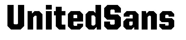 UnitedSans字体