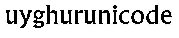 uyghurunicode字体