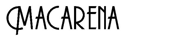 Macarena字体