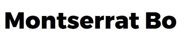Montserrat Bo字体