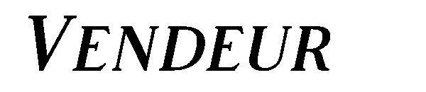 Vendeur字体