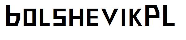 BolshevikPL字体
