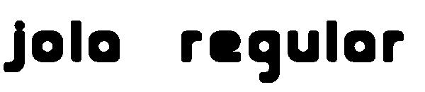 jola regular字体