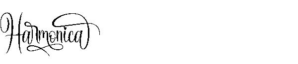Harmonica字体