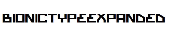 BionicTypeExpanded字体