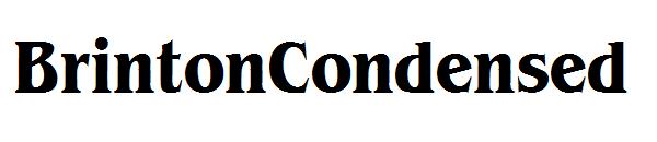 BrintonCondensed字体