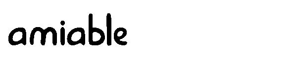 amiable字体