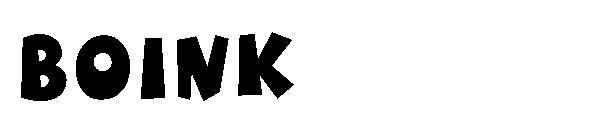 BOINK字体
