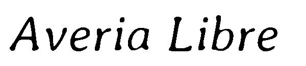 Averia Libre字体