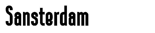 Sansterdam字体