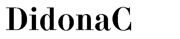 DidonaC字体