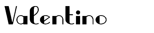 Valentino字体