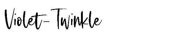 Violet-Twinkle字体