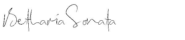 BethariaSonata字体