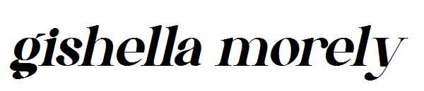 gishella morely字体