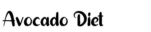 Avocado Diet字体
