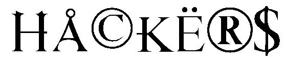 hackers字体