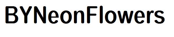 BYNeonFlowers字体