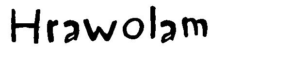 Hrawolam字体