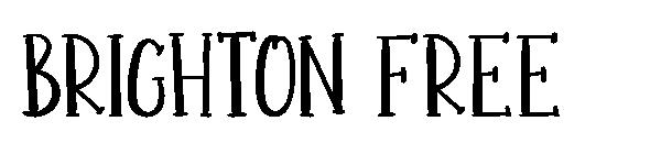BRIGHTON FREE字体