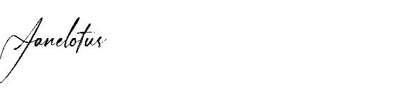 Janelotus字体