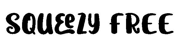 Squeezy FREE字体