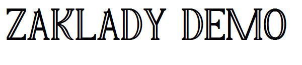 Zaklady Demo字体