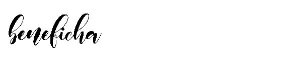 beneficha字体
