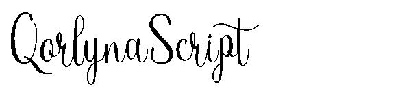 QorlynaScript字体
