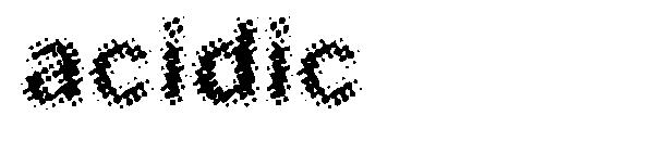 acidic字体