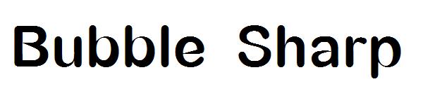 Bubble Sharp字体