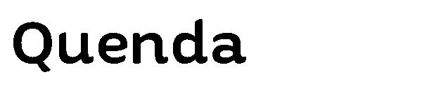 Quenda字体