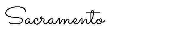 Sacramento字体