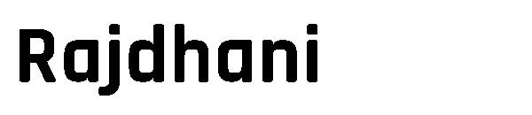 Rajdhani字体