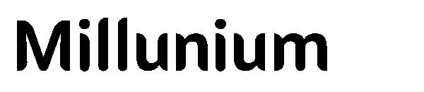 Millunium字体