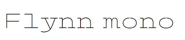 Flynn mono字体