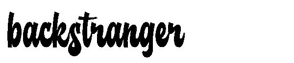backstranger字体