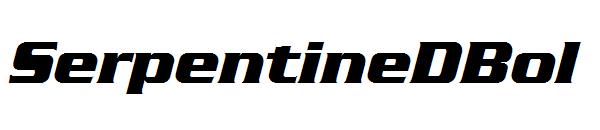 SerpentineDBol字体