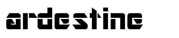 ardestine字体