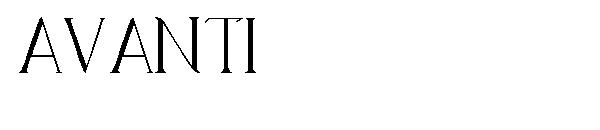 avanti字体