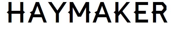 haymaker字体