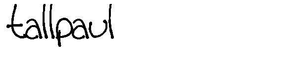 tallpaul字体