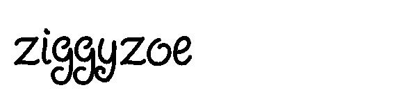 ziggyzoe字体