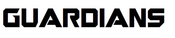 guardians字体